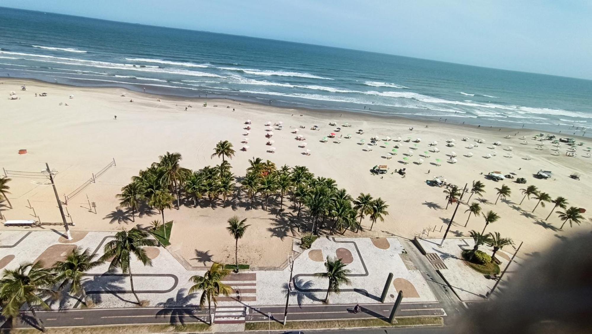 Apartamento De Frente E Com Vista Para O Mar Praia Grande  Extérieur photo