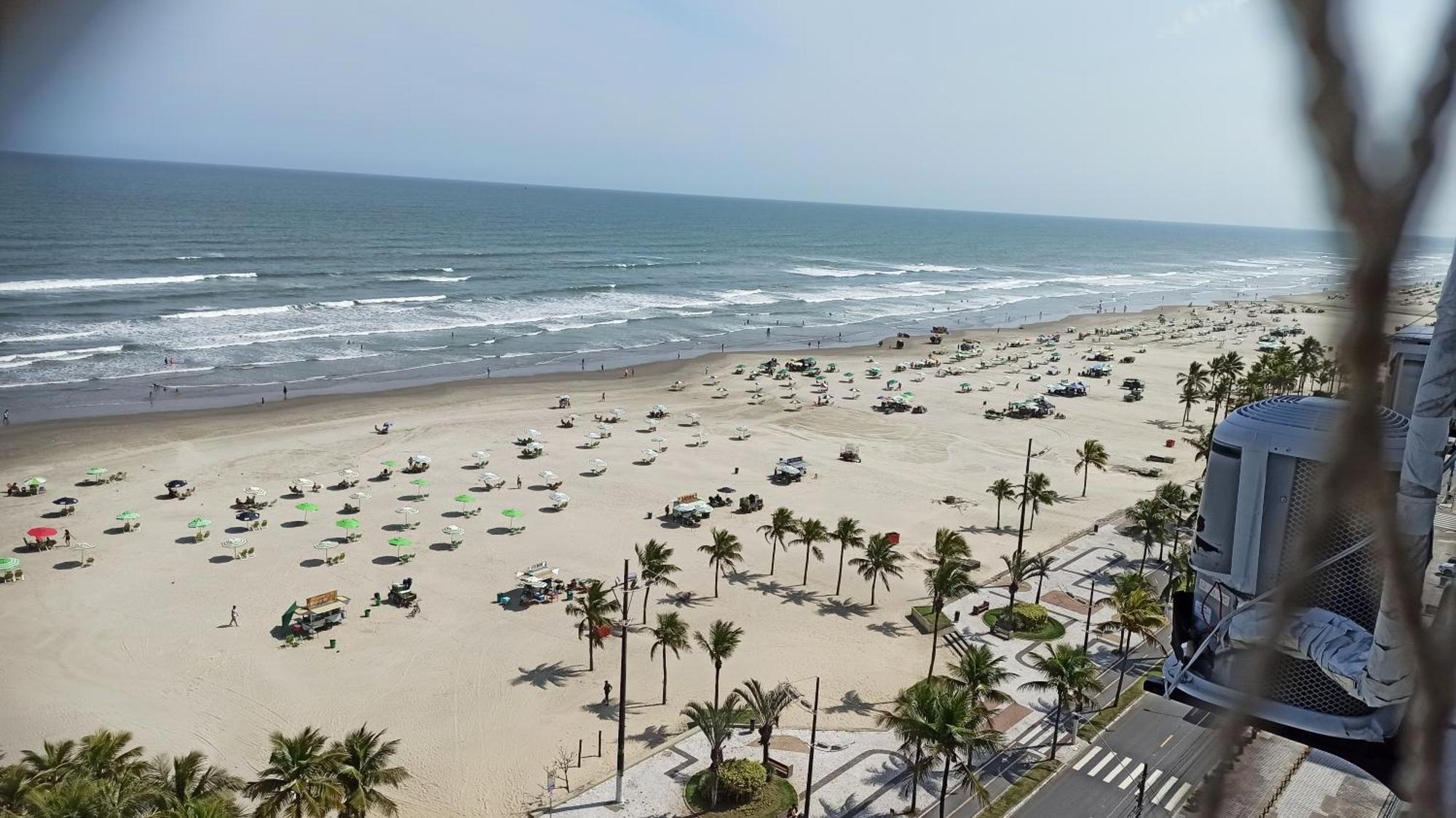 Apartamento De Frente E Com Vista Para O Mar Praia Grande  Extérieur photo