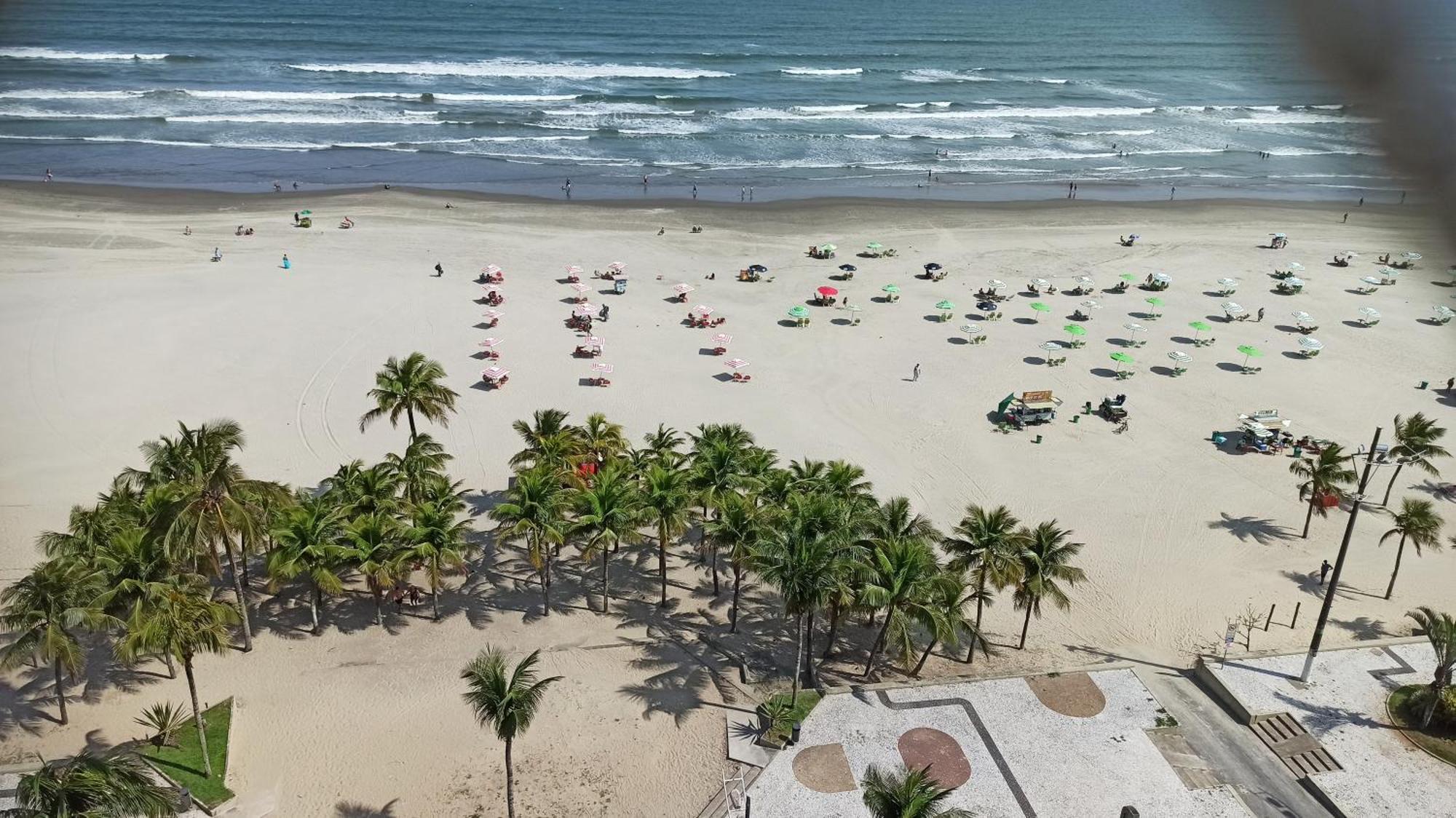 Apartamento De Frente E Com Vista Para O Mar Praia Grande  Extérieur photo